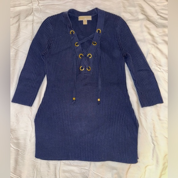 Michael Kors Tie Up Sweater - Picture 1 of 4